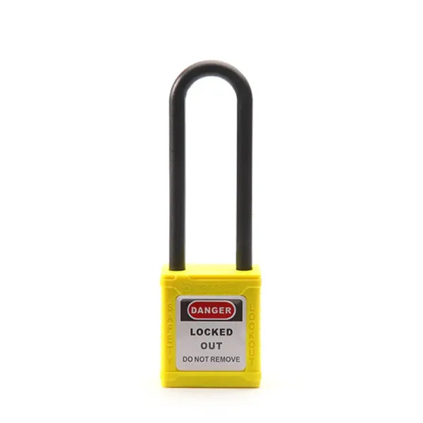Yellow non-conductive lockout padlocks - Image 2