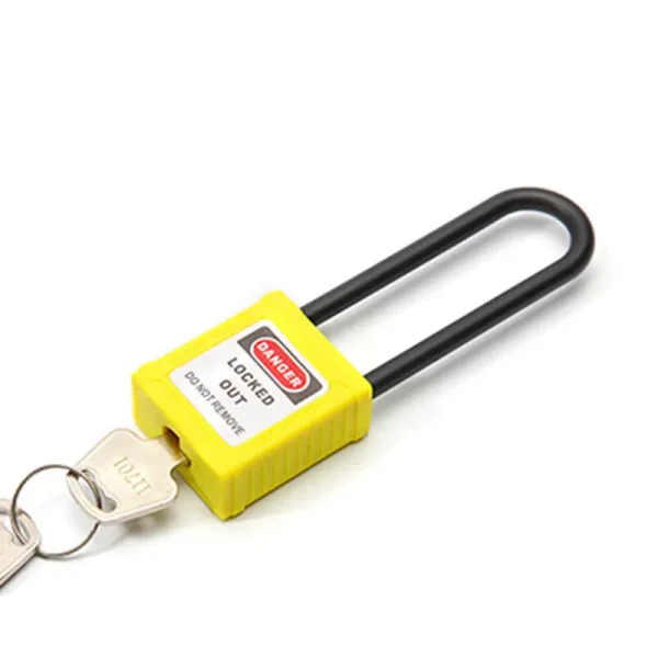 Yellow non-conductive lockout padlocks - Image 3