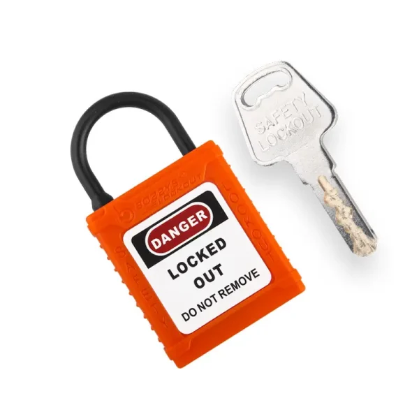 Nylon Shackle Lockout Safety Padlocks - Image 4