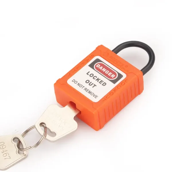 Nylon Shackle Lockout Safety Padlocks - Image 5