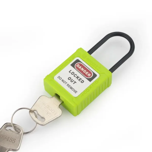 Nylon Shackle Lockout Safety Padlocks - Image 3