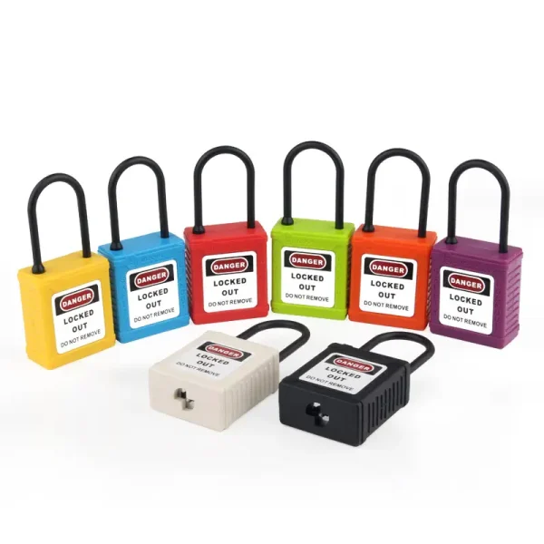 Nylon Shackle Lockout Safety Padlocks - Image 5