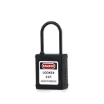 Plastic safety padlocks
