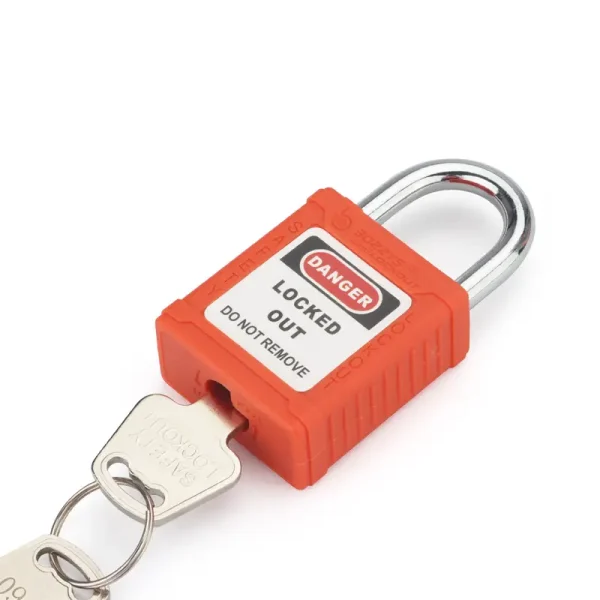 steel shackle safety padlocks - Image 3