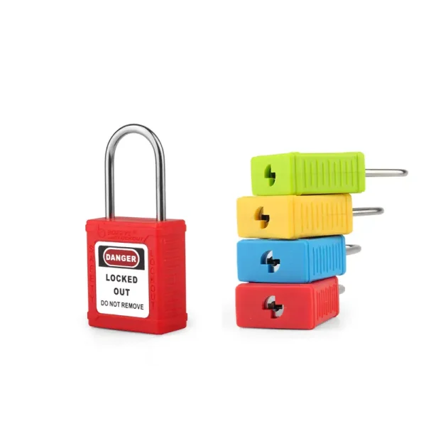 4*38MM stainless steel Shackle safety lockout-tagout padlocks - Image 4