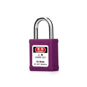 Safety padlock with Master Key and steel shackle for Industrial lockout-tagout