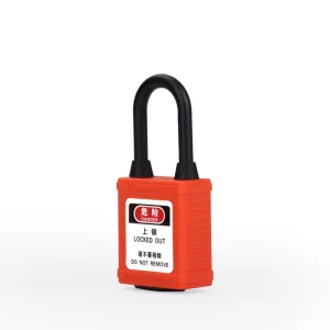 Dust-proof non-conductive safety padlocks