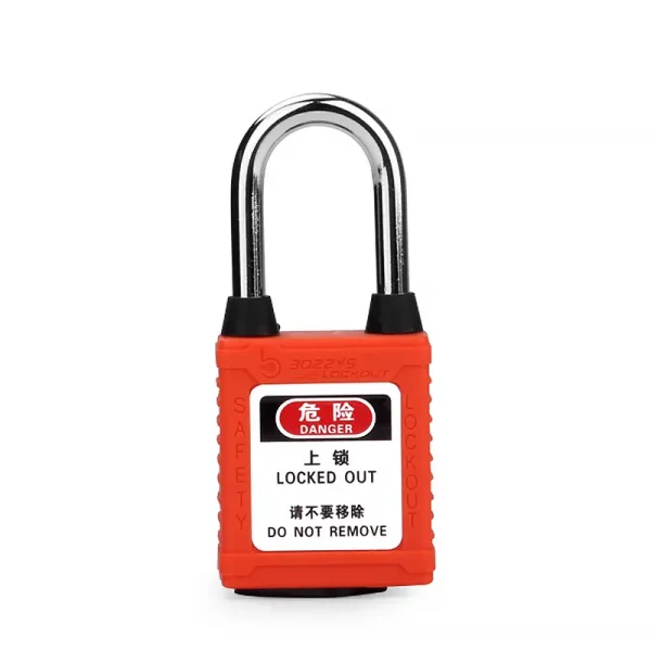 orange dust-proof safety padlocks - Image 2