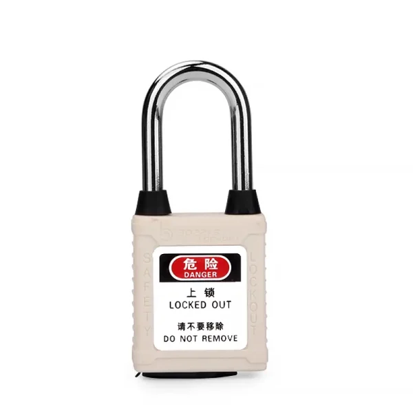 white dust-proof lockout padlocks - Image 2