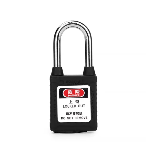 black dust-proof lockout padlocks - Image 2