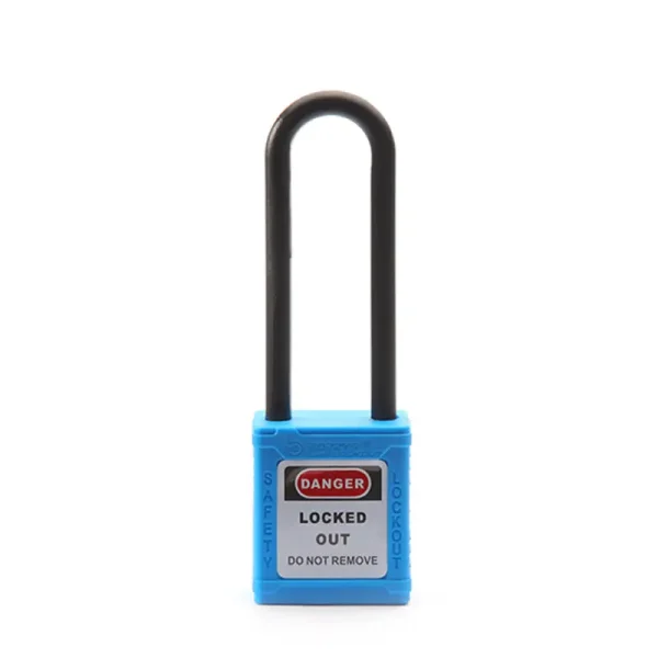 blue Nylon Safety Lockout Padlocks - Image 2