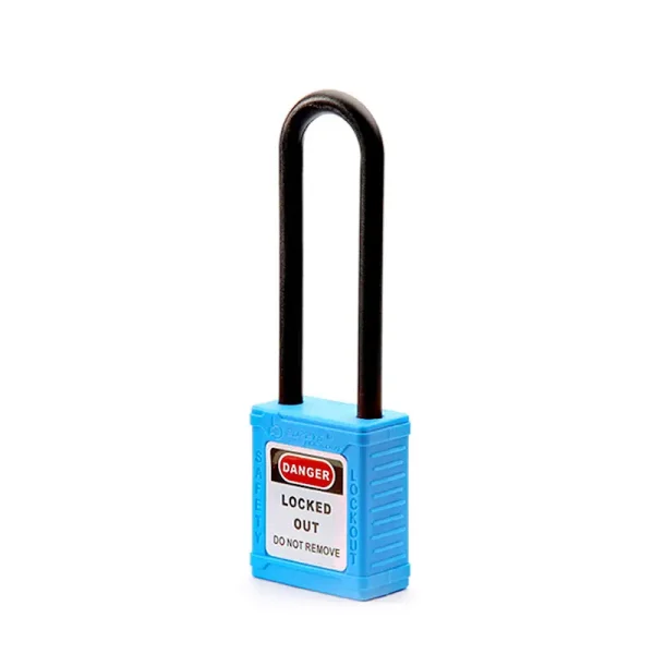 blue Nylon Safety Lockout Padlocks