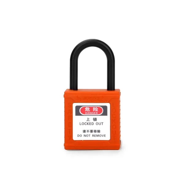 Nylon safety padlocks with keyed alike - Image 2