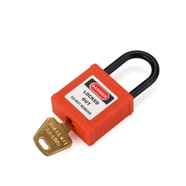 Nylon safety padlocks with keyed alike - Image 3