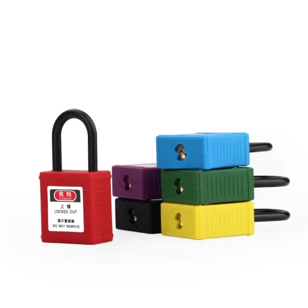 Nylon safety padlocks with keyed alike - Image 5