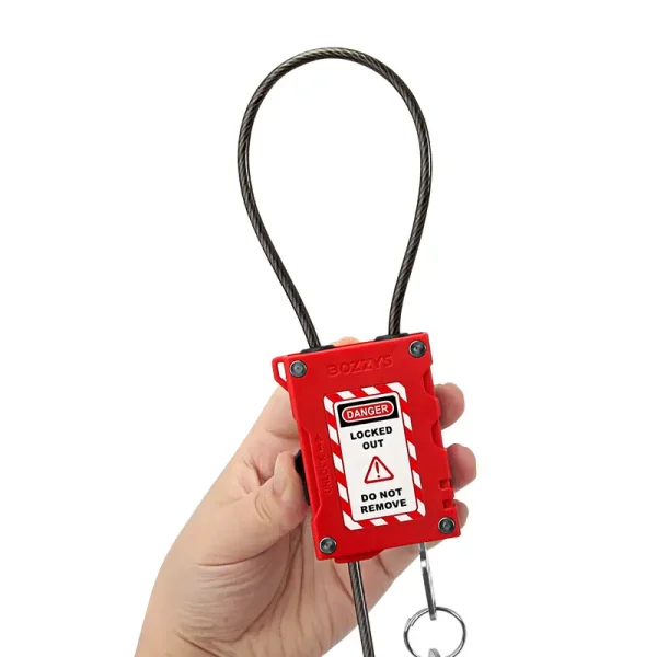 Adjustable cable lockout padlocks - Image 2