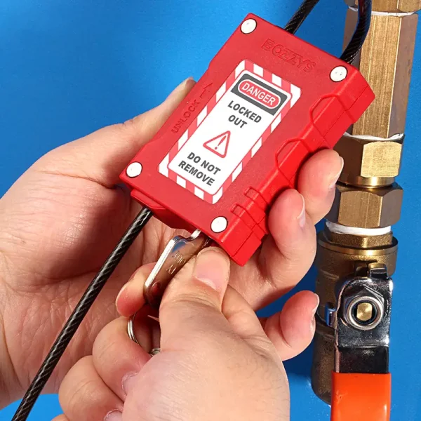 Adjustable cable lockout padlocks - Image 4