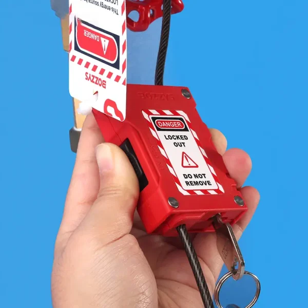 Adjustable cable lockout padlocks - Image 7