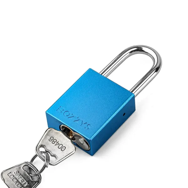 Aluminum Lockout Padlock-Blue,38mm steel shackle - Image 3