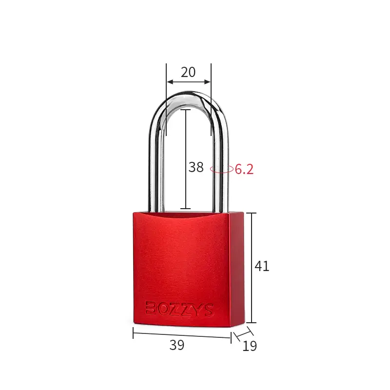 Aluminum Ssafety Padlocks