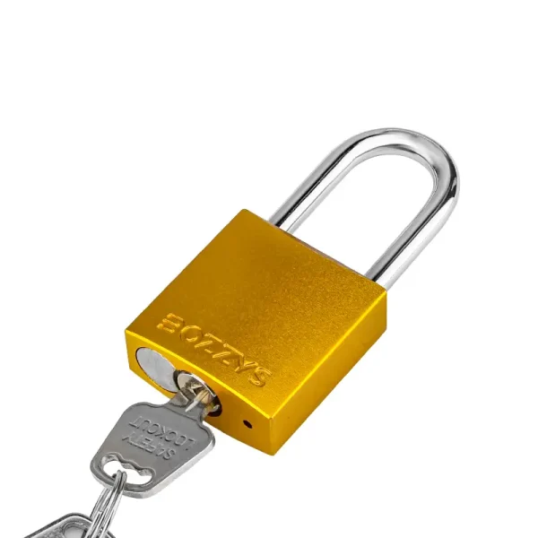 Keyed Alike Aluminum Padlocks with 38mm hardened steel shackle - Image 3