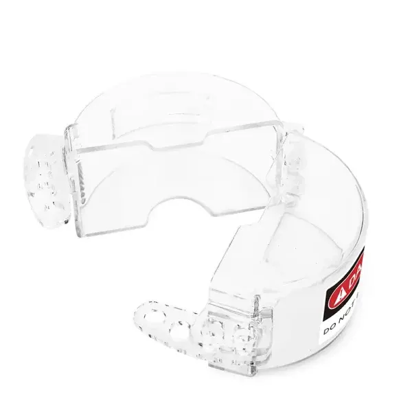 Transparent Butterfly Handle Ball Valve Lockout - Image 4