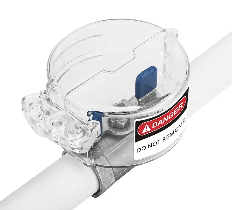 Butterfly Handle Ball Valve Lockout