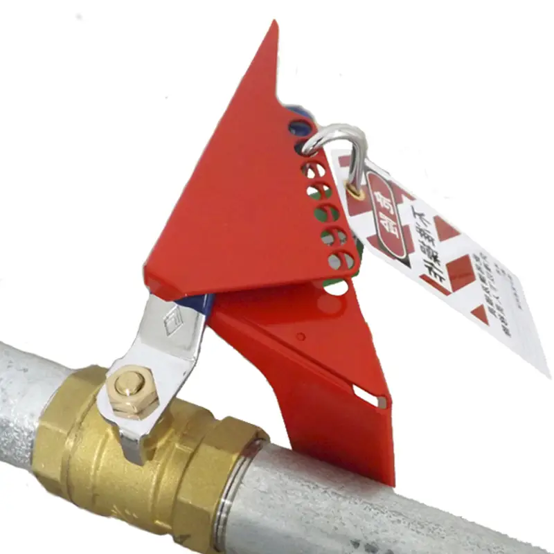  Metal Wedge-Style Ball Valve Lockout