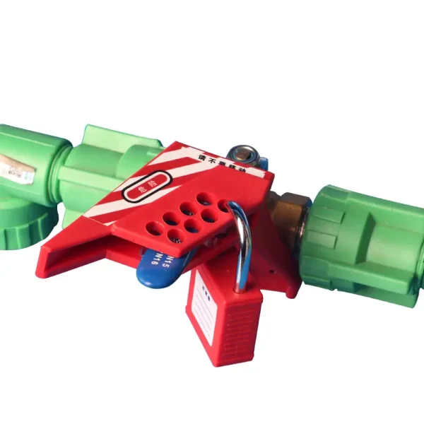 Plastic Wedge-Style Ball valve lockout - Image 4