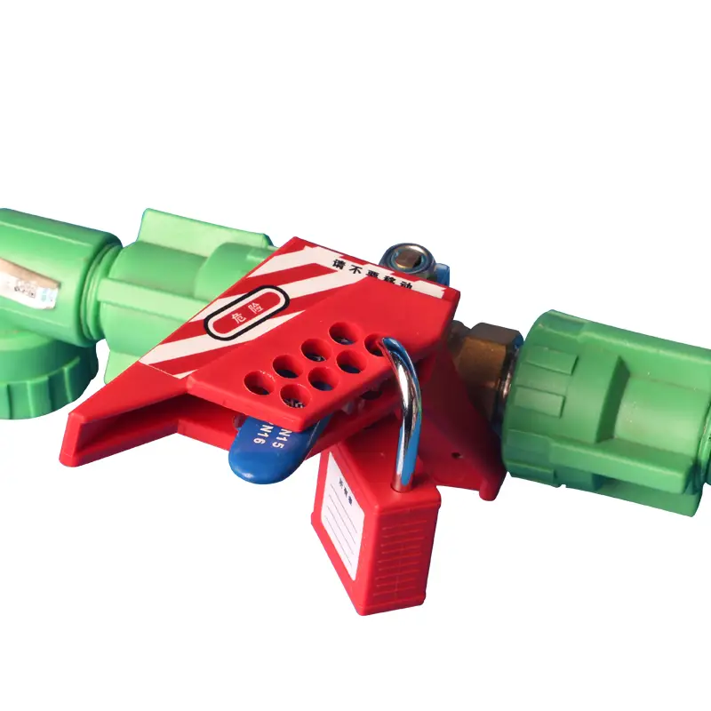 Ball valve lockout device