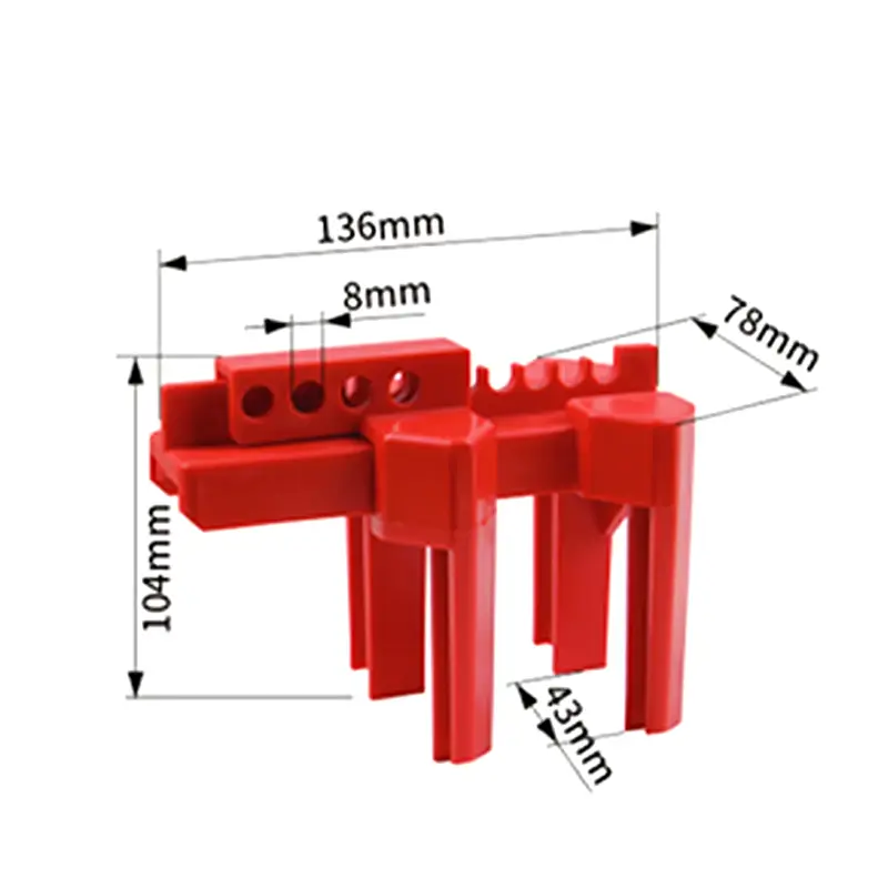 Adjustable Ball Valve Lockout