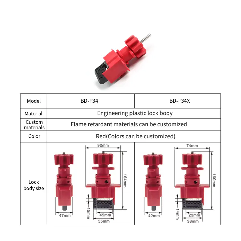 Universal Butterfly  Valve Lockout