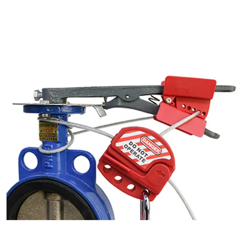 Adjustable Butterfly Valve Lockout