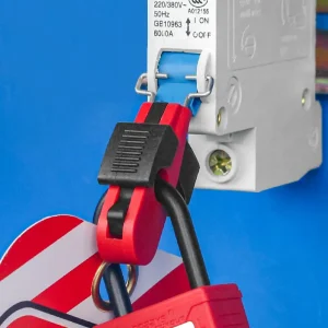Pin-in Miniature Circuit Breaker Lockout