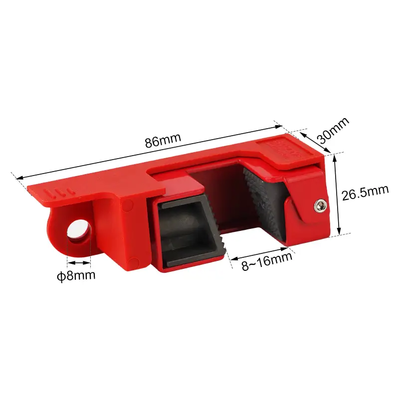 hi-voltage/hi-amperage Grip Tight Circuit Breaker Lockout