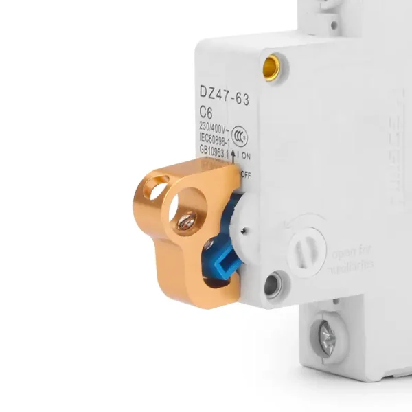 Simple Aluminum Miniature Circuit Breaker Lockout - Image 7