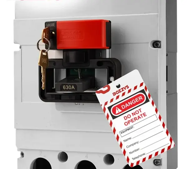 Self-locking Large Molded Case Circuit Breaker Lockout