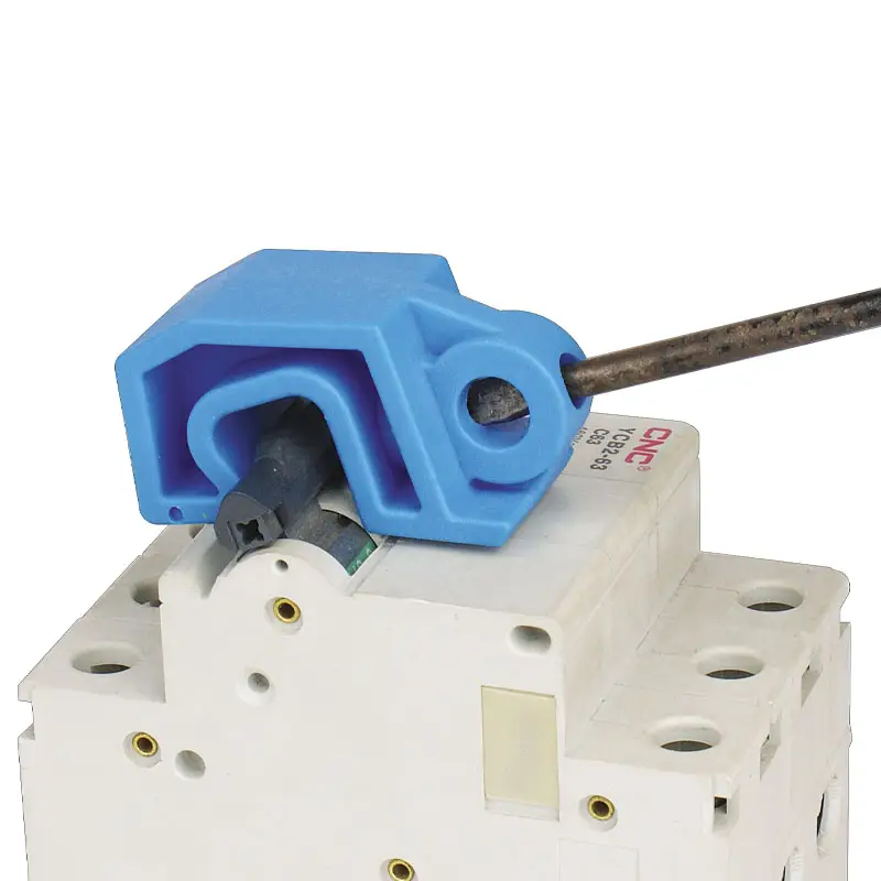 Miniature circuit breaker lockout