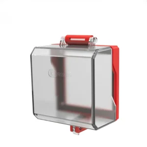 Button and rotary switch lockout cover