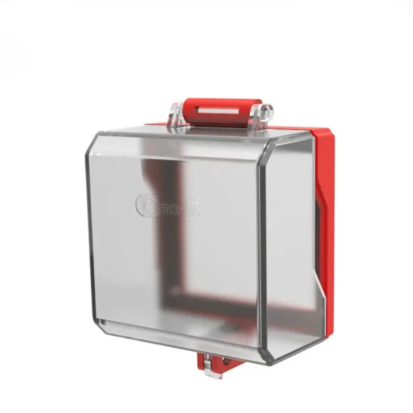 Button and rotary switch lockout cover