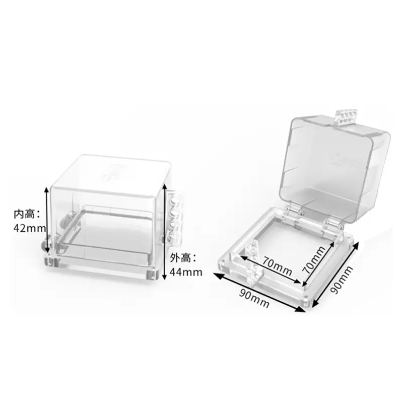 Transparent Push Button Cover