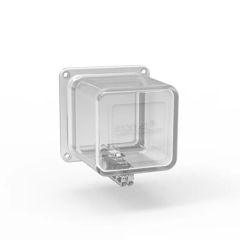 Transparent Push Button Cover