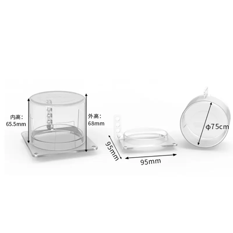 Transparent Push Button Cover
