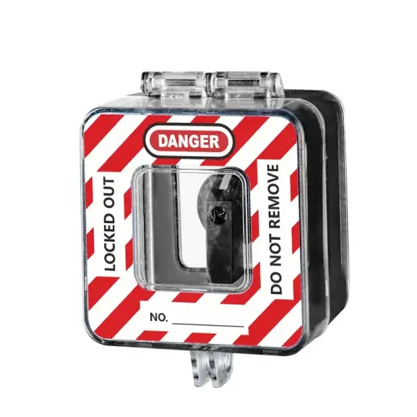 Button and rotary switch lockout cover