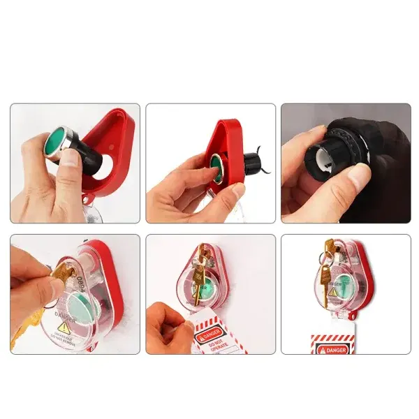 Self-locking emergency stop lockout - Image 5