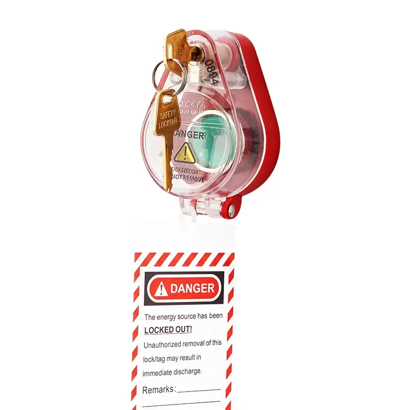 Self-locking emergency stop lockout dpj (10)