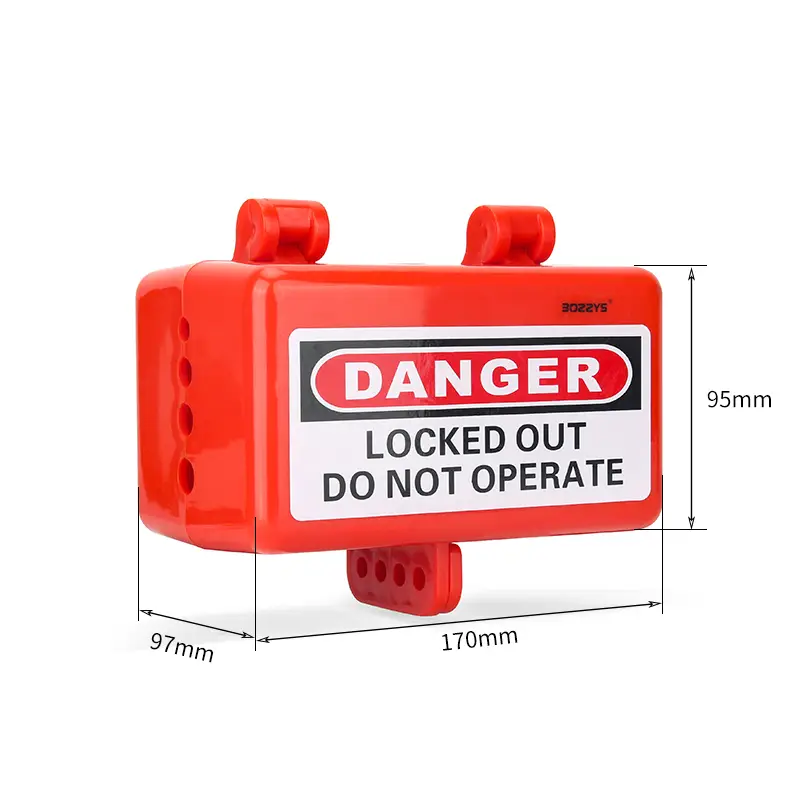 Combination Electrical and Pneumatic Plug Lockout