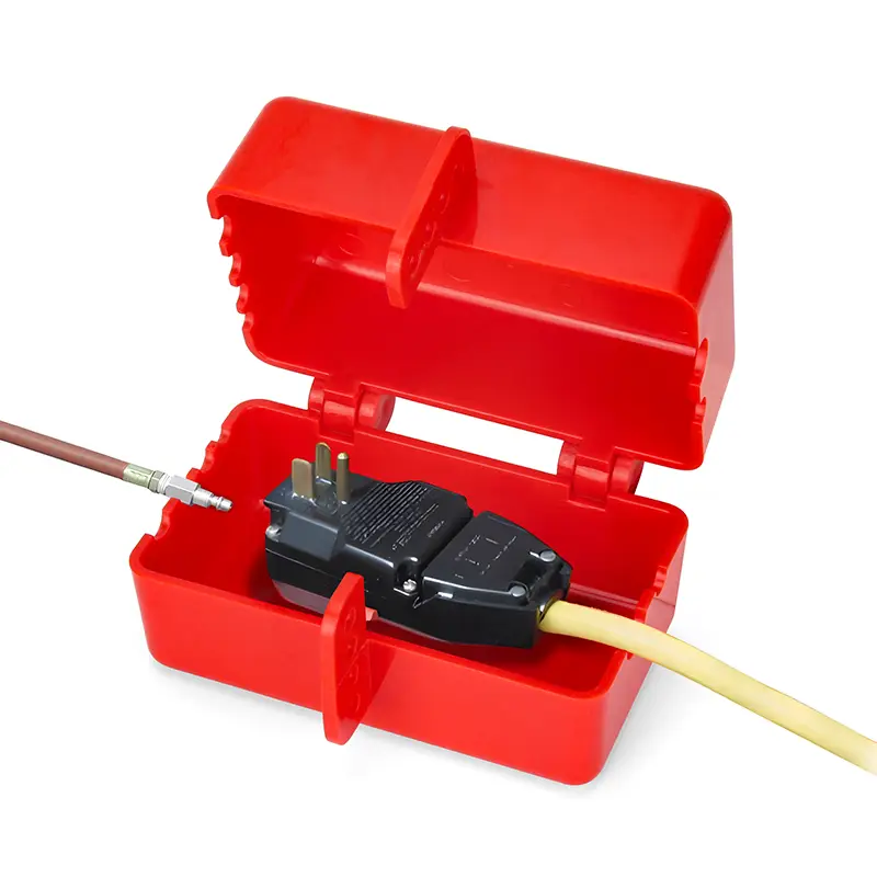 Combination Electrical and Pneumatic Plug Lockout
