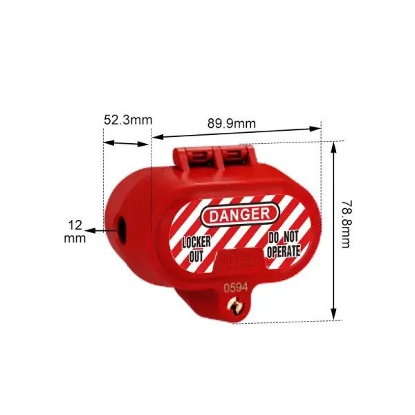 Self-locking Electrical plug lockout box - Image 3