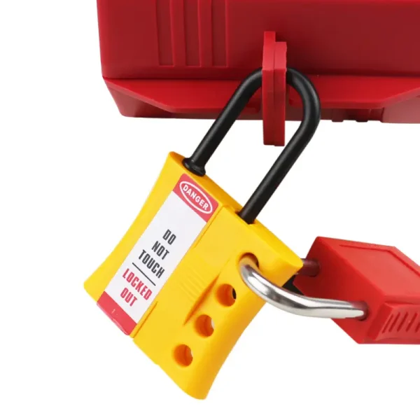 Non-conductive lockout hasp with slider - Image 6